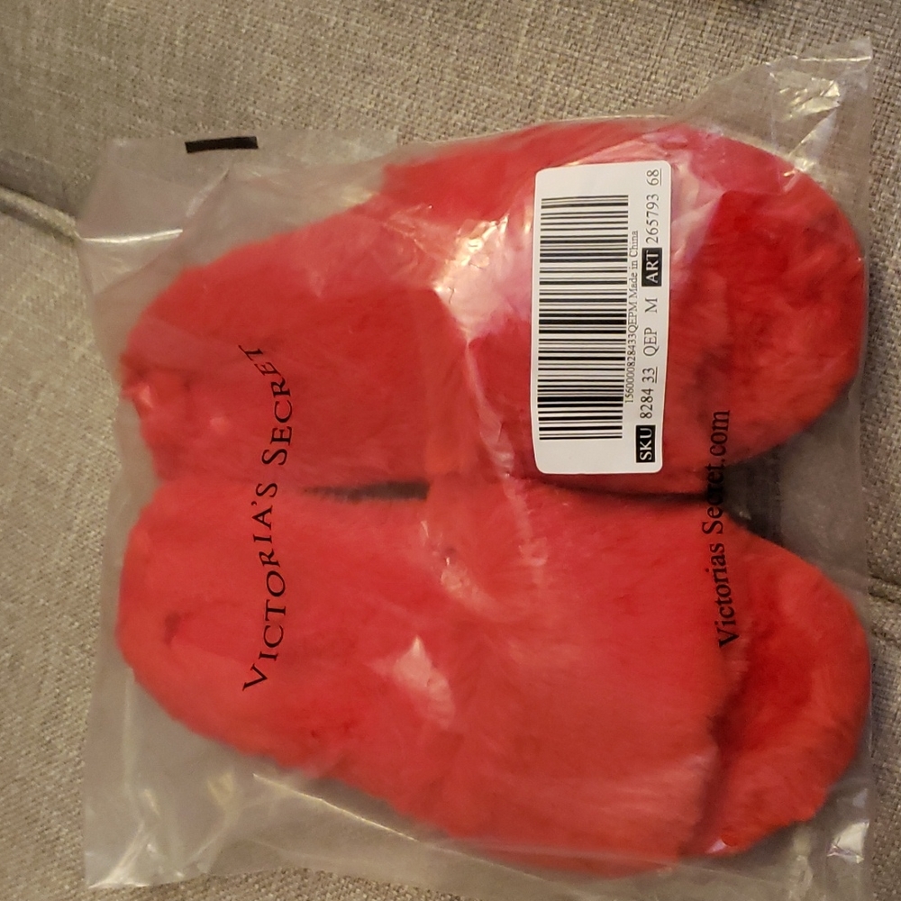 Victoria Secret Red House Slippers